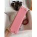 Hermes Kelly Mini II Sellier Handmade Bag In Rose Confetti Chevre Mysore Leather