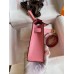 Hermes Kelly Mini II Sellier Handmade Bag In Rose Confetti Chevre Mysore Leather