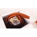 Hermes H Belt Buckle & Orange 32mm Clemence Strap