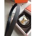 Hermes Quizz 32mm Reversible Belt In Cafe Clemence Leather
