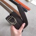 Hermes Etrier Buckle Belt & Chocolate Clemence 32 MM Strap