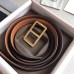 Hermes Officier Belt Buckle & Brown 38MM Strap