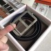 Hermes Officier Belt Buckle & Navy 38MM Strap