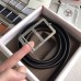 Hermes Officier Belt Buckle & Black 38MM Strap