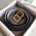 Hermes Officier Belt Buckle & White 38MM Strap