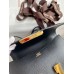 Hermes Constance 24 Handmade Bag In Black Epsom Calfskin