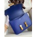 Hermes Constance 24 Handmade Bag In Blue Electric Epsom Calfskin