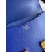 Hermes Constance 24 Handmade Bag In Blue Electric Epsom Calfskin
