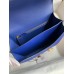 Hermes Constance 24 Handmade Bag In Blue Electric Epsom Calfskin
