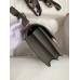 Hermes Constance 24 Handmade Bag In Etain Epsom Calfskin