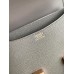 Hermes Constance 24 Handmade Bag In Etain Epsom Calfskin