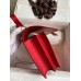 Hermes Constance 24 Handmade Bag In Red Epsom Calfskin