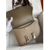 Hermes Constance 24 Handmade Bag In Taupe Epsom Calfskin