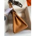 Hermes Birkin 30 Retourne Handmade Bag In Gold Epsom Calfskin