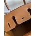 Hermes Birkin 30 Retourne Handmade Bag In Gold Epsom Calfskin