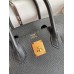 Hermes Birkin 30 Retourne Handmade Bag In Black Epsom Calfskin