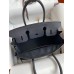 Hermes Birkin 30 Retourne Handmade Bag In Black Epsom Calfskin