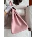 Hermes Birkin 30 Retourne Handmade Bag In Rose Sakura Epsom Calfskin