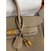 Hermes Birkin 30 Retourne Handmade Bag In Taupe Epsom Calfskin
