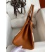 Hermes Ghillies Birkin 30cm Limited-edition Bag In Toile & Gold Swift Leather