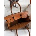 Hermes Ghillies Birkin 30cm Limited-edition Bag In Toile & Gold Swift Leather