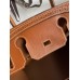 Hermes Ghillies Birkin 30cm Limited-edition Bag In Toile & Gold Swift Leather
