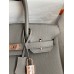 Hermes Birkin 30 Retourne Handmade Bag In Gris Meyer Clemence Leather