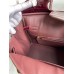Hermes Birkin 30 Handmade Bag In Bordeaux Crocodile Niloticus Shiny Skin