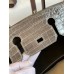 Hermes Birkin 30 Handmade Bag In Taupe Crocodile Niloticus Shiny Skin