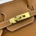 Hermes Birkin 30 Sellier Handmade Bag In Gold Epsom Calfskin
