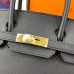 Hermes Birkin 30 Sellier Handmade Bag In Black Epsom Calfskin