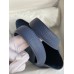 Hermes Picotin Lock 18 Handmade Bag in Blue Saphir Clemence Leather