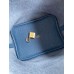 Hermes Picotin Lock 18 Handmade Bag in Deep Blue Clemence Leather
