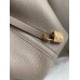 Hermes Picotin Lock 18 Handmade Bag in Gris Asphalt Clemence Leather