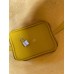 Hermes Picotin Lock 18 Handmade Bag in Jaune Ambre Clemence Leather
