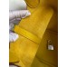 Hermes Picotin Lock 18 Handmade Bag in Jaune Ambre Clemence Leather