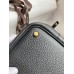 Hermes Picotin Lock 18 Handmade Bag in Black Clemence Leather