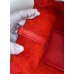 Hermes Picotin Lock 18 Handmade Bag in Red Clemence Leather