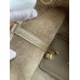 Hermes Picotin Lock 18 Handmade Bag in Taupe Clemence Leather