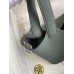 Hermes Picotin Lock 18 Handmade Bag in Vert Amande Clemence Leather