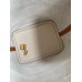 Hermes Picotin Lock 18 Bicolor Handmade Bag in Craie and Gold Clemence Leather