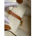 Hermes Picotin Lock 18 Bicolor Handmade Bag in Craie and Gold Clemence Leather