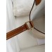Hermes Picotin Lock 18 Bicolor Handmade Bag in Craie and Gold Clemence Leather