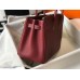 Hermes Birkin 30cm Bag In Bordeaux Clemence Leather GHW