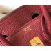 Hermes Birkin 30cm Bag In Bordeaux Clemence Leather GHW