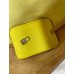 Hermes Picotin Lock 18 Bicolor Handmade Bag in Lime and Gold Clemence Leather