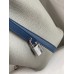 Hermes Picotin Lock 18 Bicolor Handmade Bag in Gris Mouette and Blue Agate Swift Leather