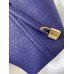 Hermes Picotin Lock 18 Handmade Bag in Blue Encre Clemence Leather
