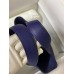Hermes Picotin Lock 18 Handmade Bag in Blue Encre Clemence Leather