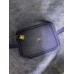 Hermes Picotin Lock 18 Handmade Bag in Blue Encre Clemence Leather
